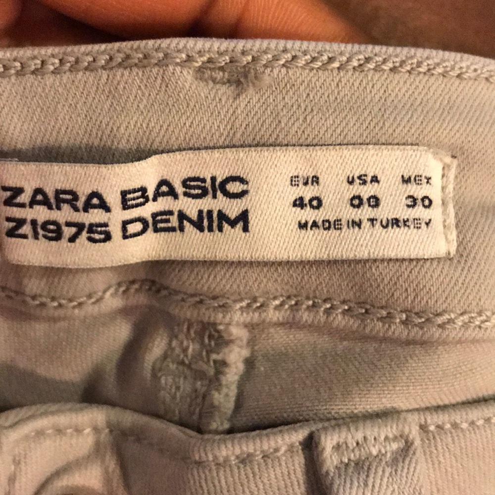 Gray Zara stretch jeans - Picture 4 of 5